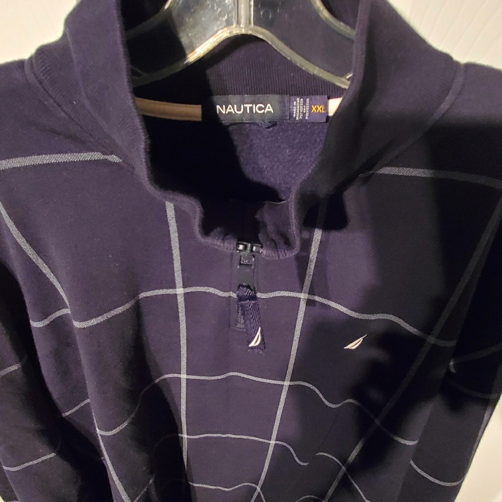 Nautica zip up sweater